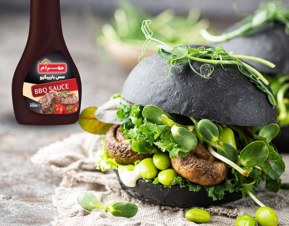 برگر قارچ پورتوبلو