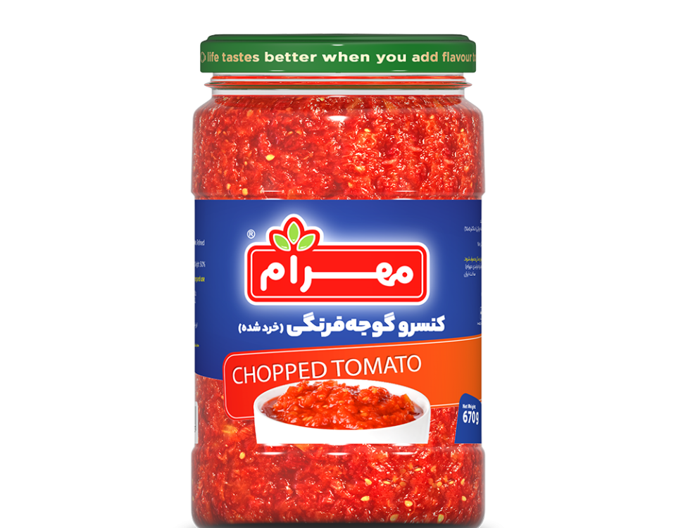 گوجه فرنگی خرد شده