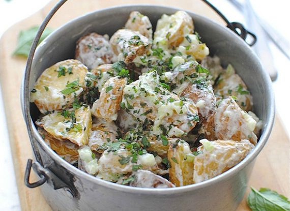 170-Lemony Roasted Potato Salad