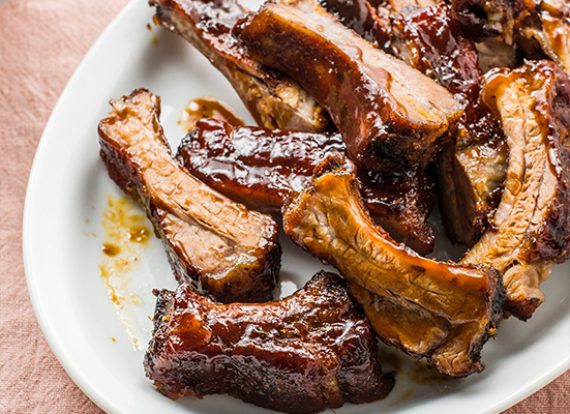 251-Tangy Grilled Back Ribs
