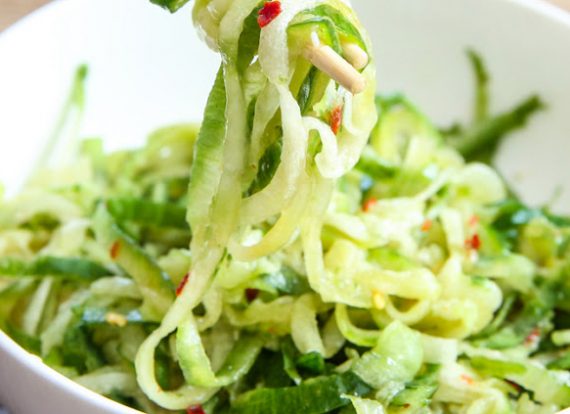 394-Sesame Cucumber Noodle Salad