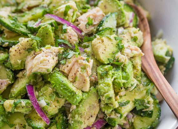 417-Tuna and Avocado Salad