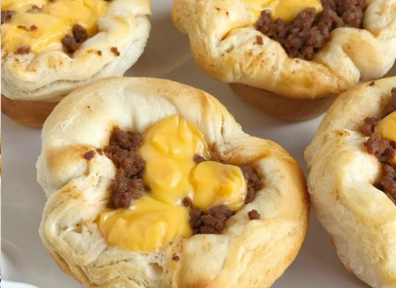 463-Cheeseburger Biscuit Cups