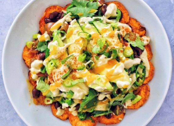 494-Best ever vegan sweet potato nachos