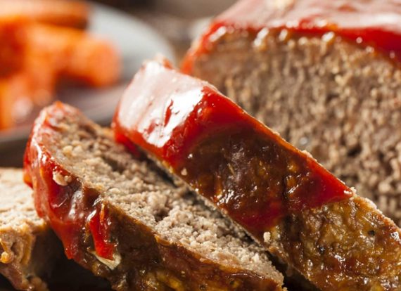 Microwave Barbecue Meatloaf
