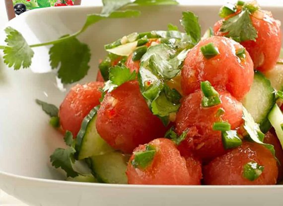 Zesty Watermelon Salad
